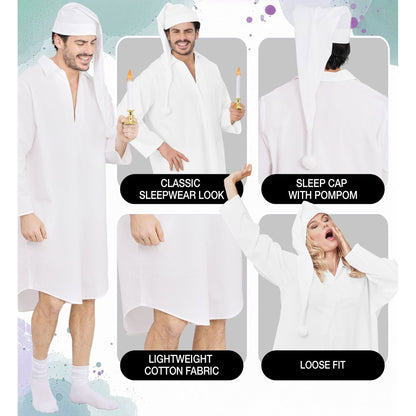 "NACHTHEMD UND SCHLAFMÜTZE"