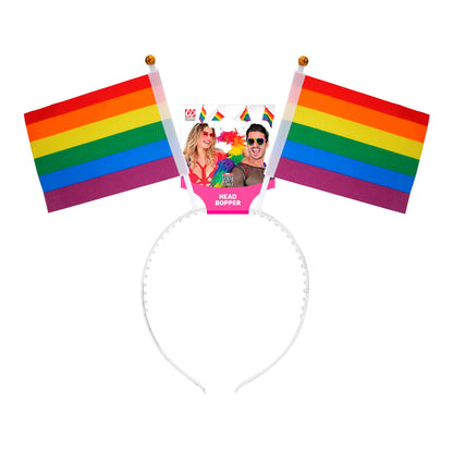 "REGENBOGEN FÄHNCHEN HAARREIF"