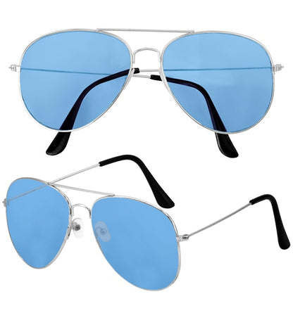 "BRILLE FÜR MEHRERE CHARAKTERE MIT BLAUEN GLÄSERN"