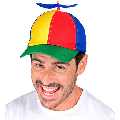 Widmann Basecap mit Propeller Fasnachtsaccessoire – Rückansicht