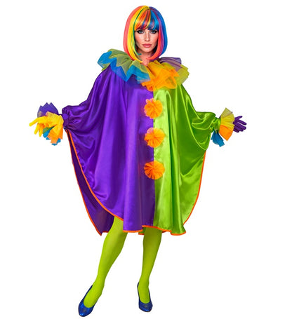 Widmann Clown-Poncho für Erwachsene – Produktansicht