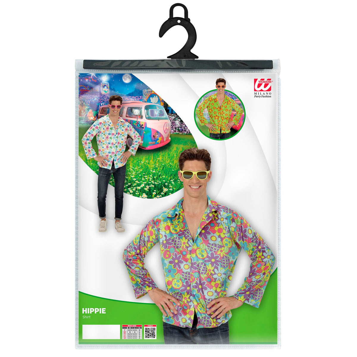 "HIPPIE FLOWER SHIRT"
