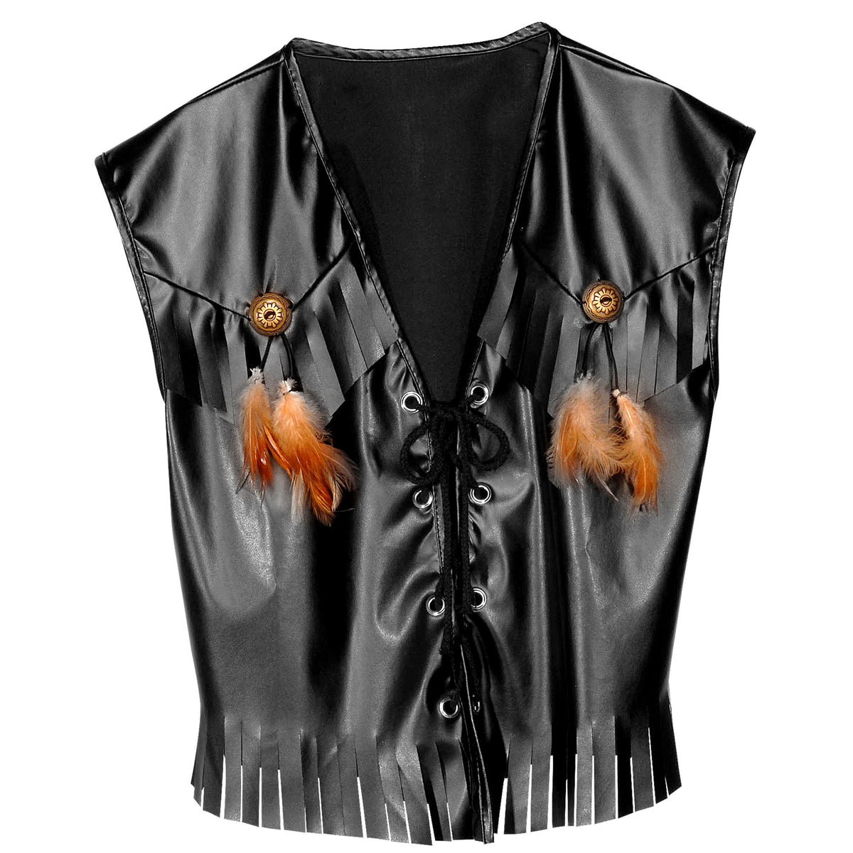"COWBOY" (Weste) Lederlook