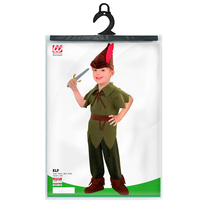 "KOBOLD" (Oberteil, Hose, Gürtel, Schuhüberzieher, Hut)
