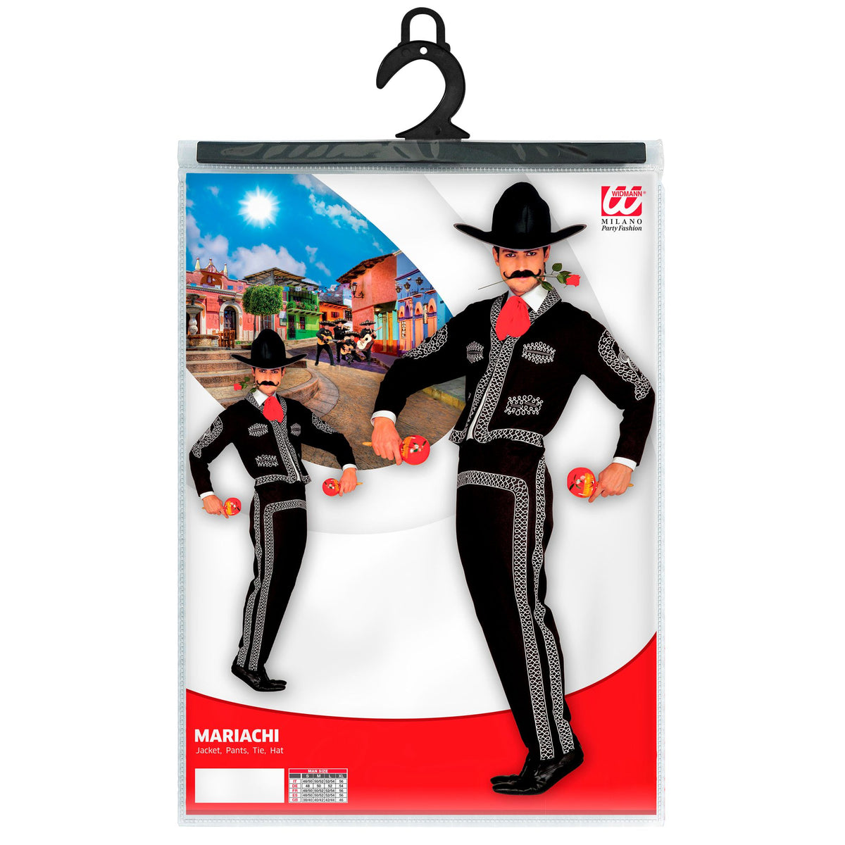 "MARIACHI" (Jacke, Hose, Hut,Krawatte)