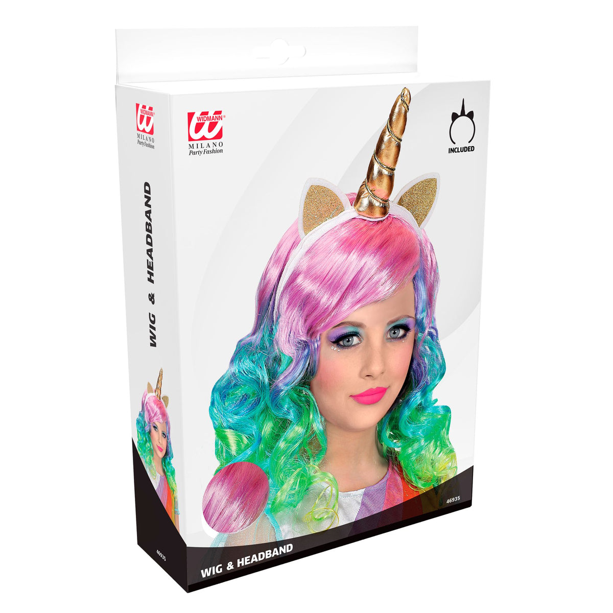 "EINHORN PERÜCKE & HAARREIF" in Box