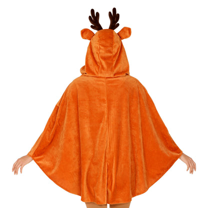 "REH" (Poncho mit Kapuze)