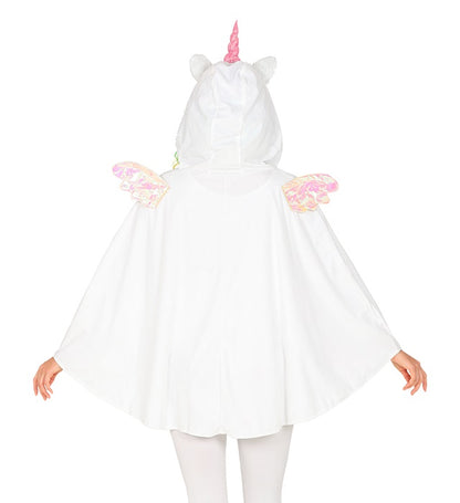 "EINHORN" (Poncho mit Kapuze)