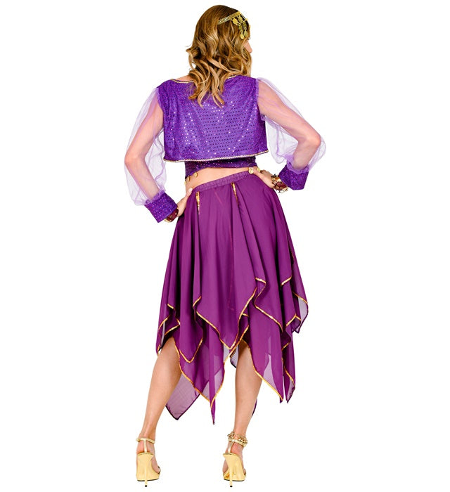 Widmann "CHIFFON ROCK VIOLETT" – Rückansicht
