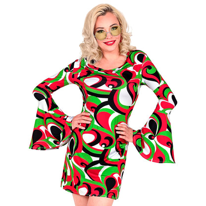 "THE 70s GROOVY STYLE - vintage waves" (Kleid)