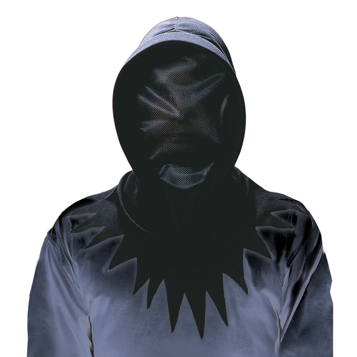 "KAPUZENMASKE UNSICHTBARES GESICHT" in 3 Farben sort.: 8 schwarz, 2rot, 2 lila