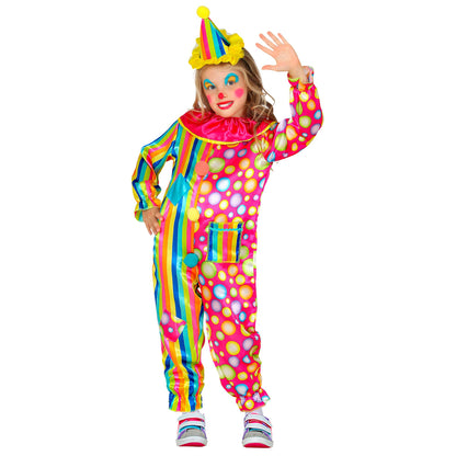 "CLOWN" (Overall mit Kragen, Minihut)