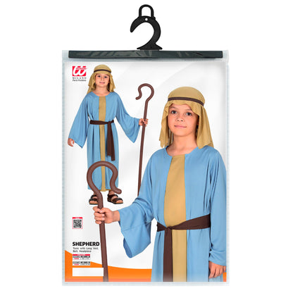 "SCHÄFER" (Robe mit langer Weste, Gürtel, Kopfbedeckung)