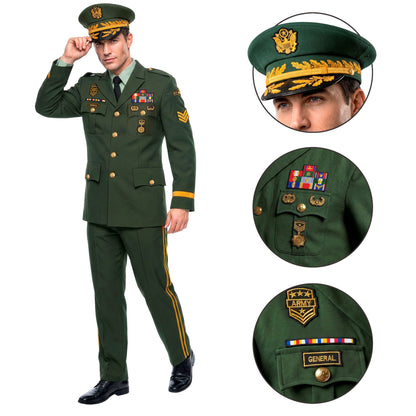 "GENERAL" (Jackett, Hose, Mütze)