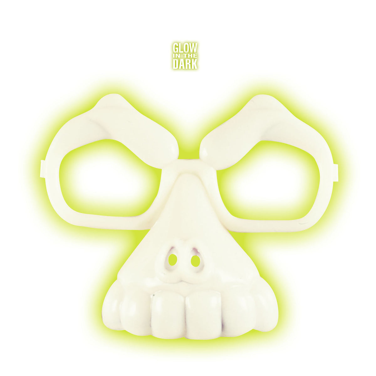 Widmann leuchtende Totenkopf-Brille für Halloween