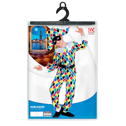 "HARLEKIN" (Jacke, Hose, Gürtel, Hut)