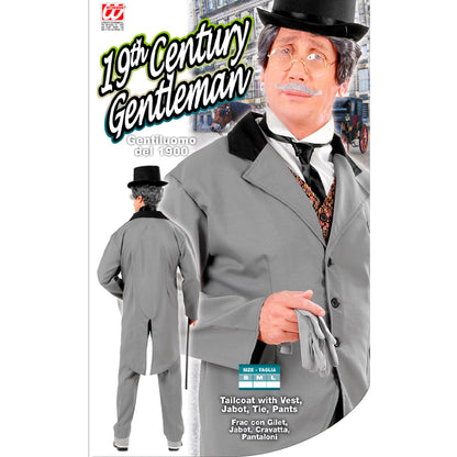 "GENTLEMAN AUS DEM 20. JAHRHUNDERT" (Frack mit Weste, Jabot, Krawatte, Hose)