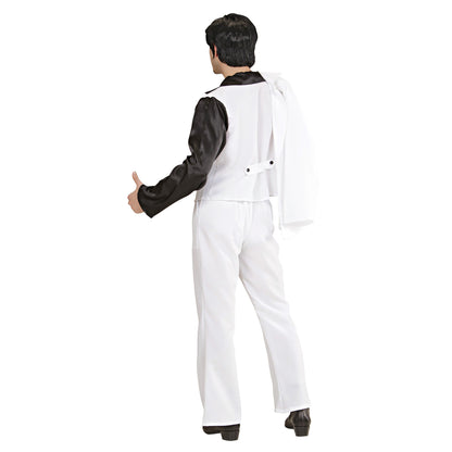Widmann DISCO FEVER Herren-Kostüm mit Hemd Weste Jacke und Hose – Seitenansicht