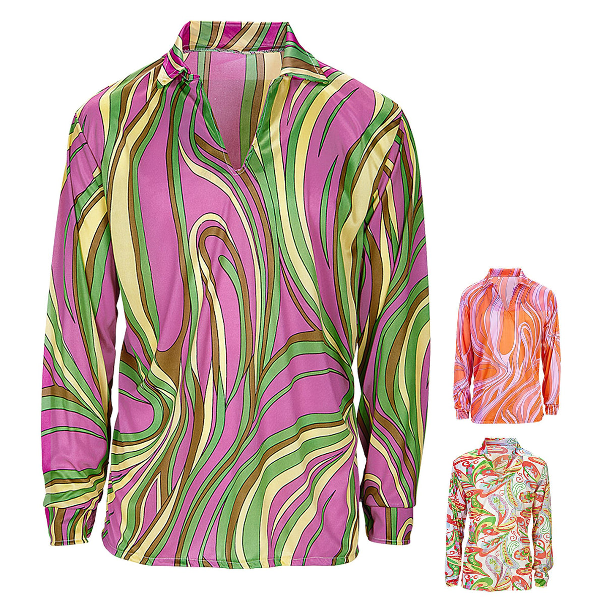 "HEMD FUNKY FEVER" sort. in 3 Farben