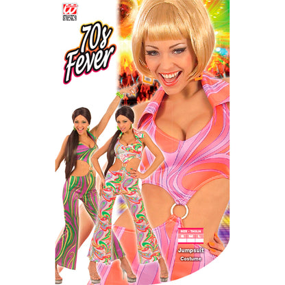 "70s FEVER" sort. in 4 Farben (Kostüm)