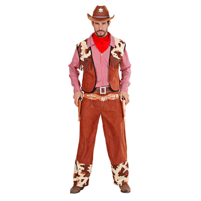 "COWBOY" (Hemd, Weste, Hose, Gürtel, Bandana)