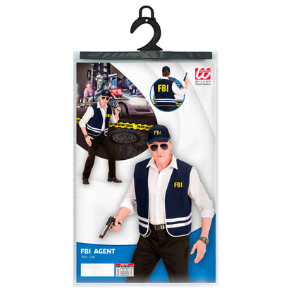 "FBI AGENT" (Weste, Hut)