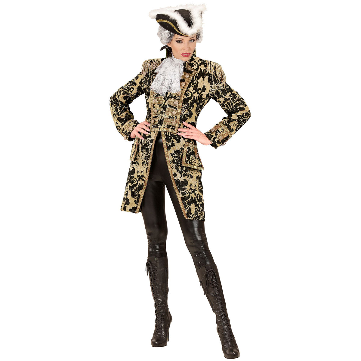"GOLDENER PARADEFRACK JACQUARD" für Damen