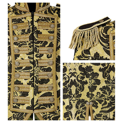 "GOLDENER PARADEFRACK JACQUARD" für Damen