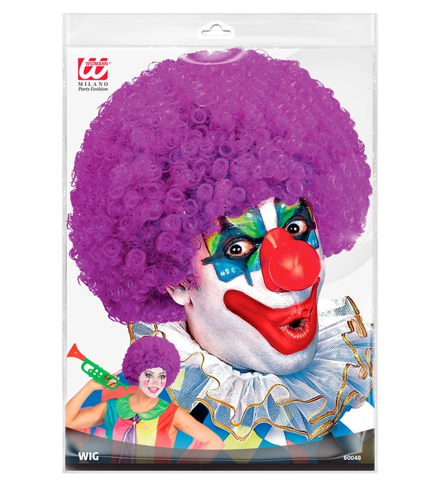 "LOCKIGE PERÜCKE" violette - in Polybag
