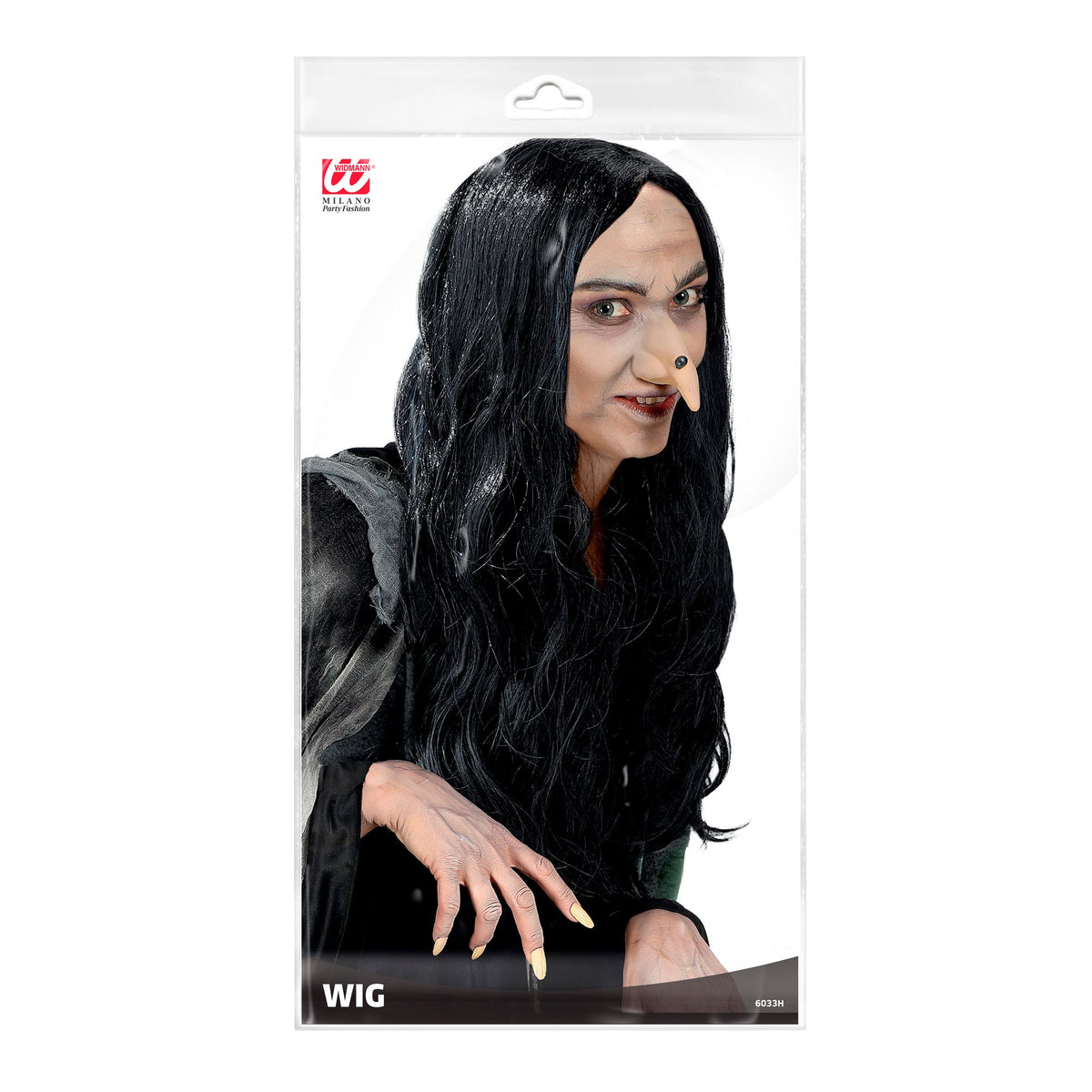 "PERÜCKE AMELIA" schwarz - in Polybag
