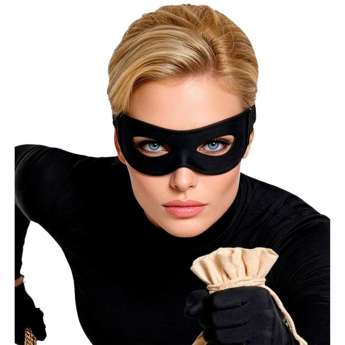 "BANDITEN AUGENMASKE" schwarz