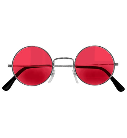 "BRILLE CHARAKTERIAL MIT ROTEN GLÄSERN"