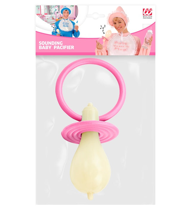 "ROSA MAXISCHNULLER BABY MIT SOUND" 25 cm