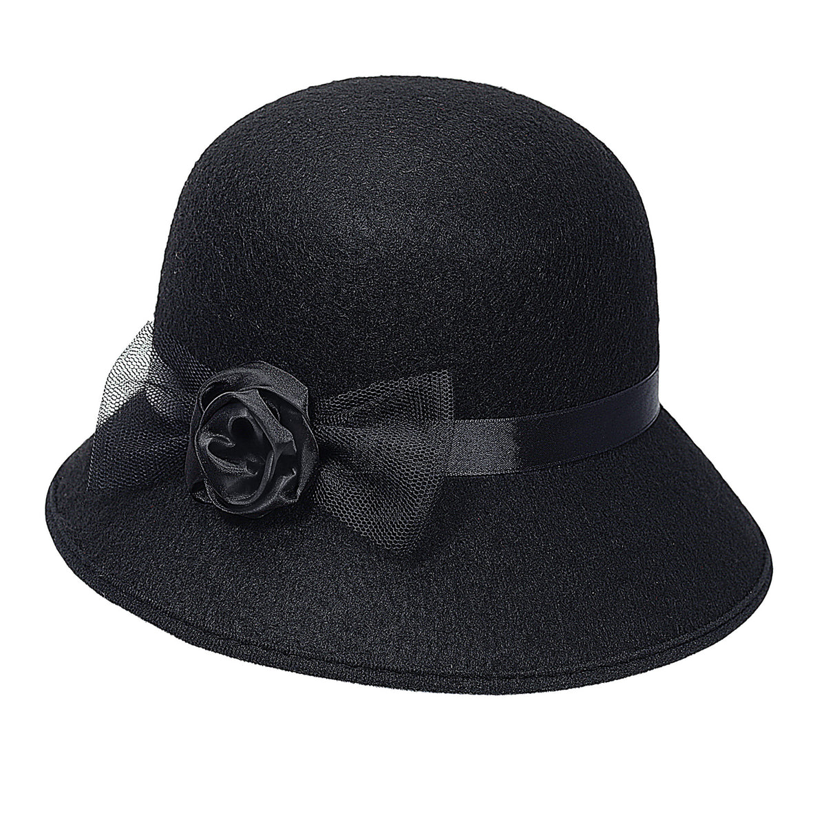 "CHARLESTON HUT - CLOCHE" aus Filz