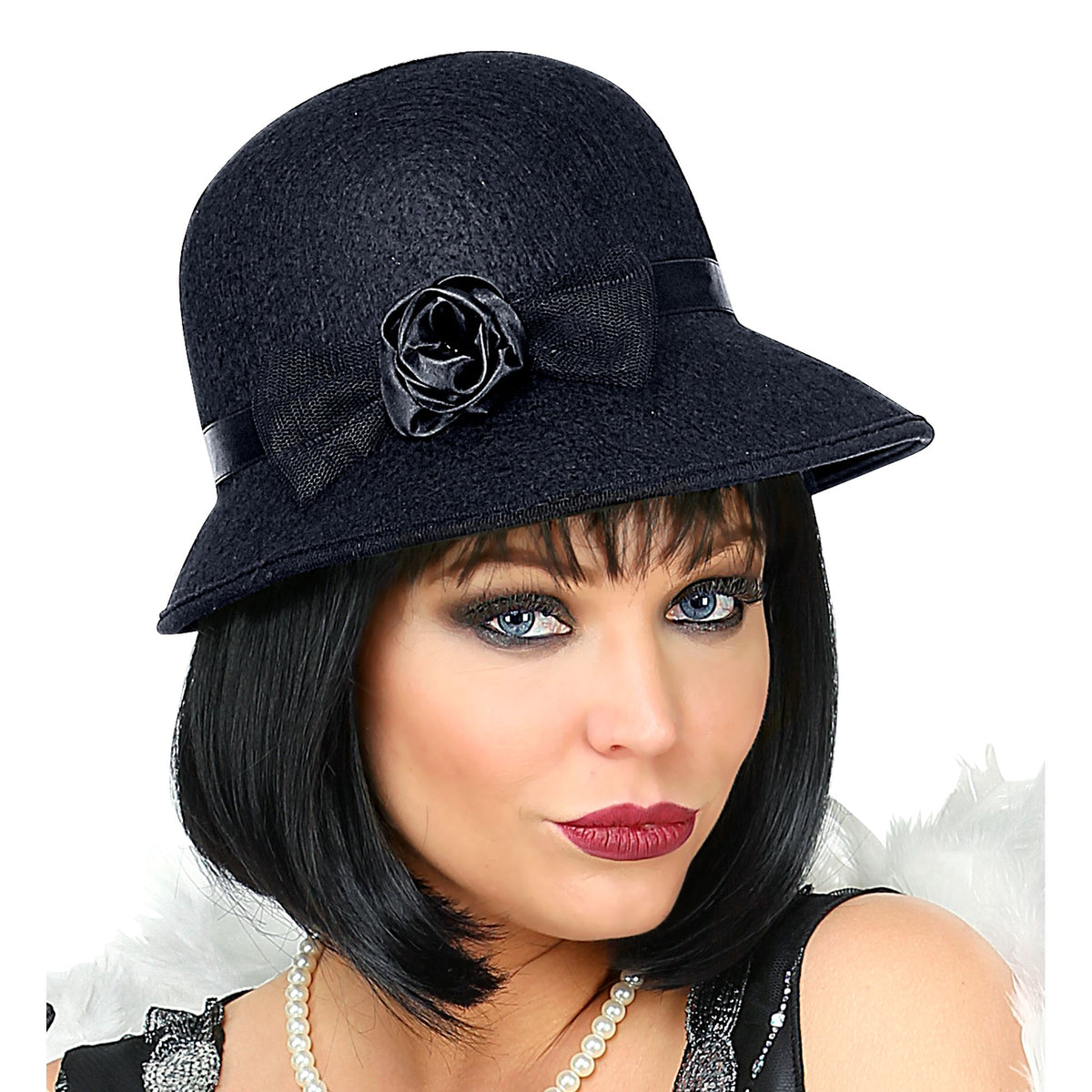 "CHARLESTON HUT - CLOCHE" aus Filz
