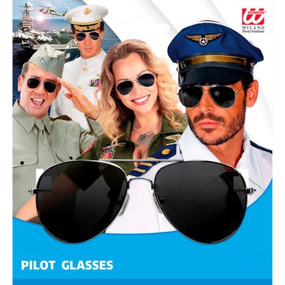 "PILOTENBRILLE" mit getönten Gläsern
