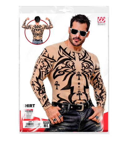 "TRIBAL TATTOOSHIRT" realistischer Effekt