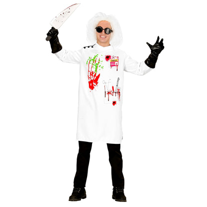 "MAD SCIENTIST" (Laborkittel, Handschuhe)