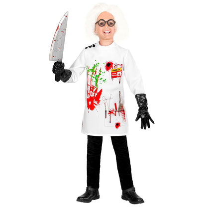 "MAD SCIENTIST" (Laborkittel, Handschuhe)