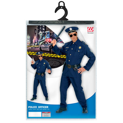 "POLIZIST" (Kasack, Hose, Gürtel mit Halfter, Mütze)