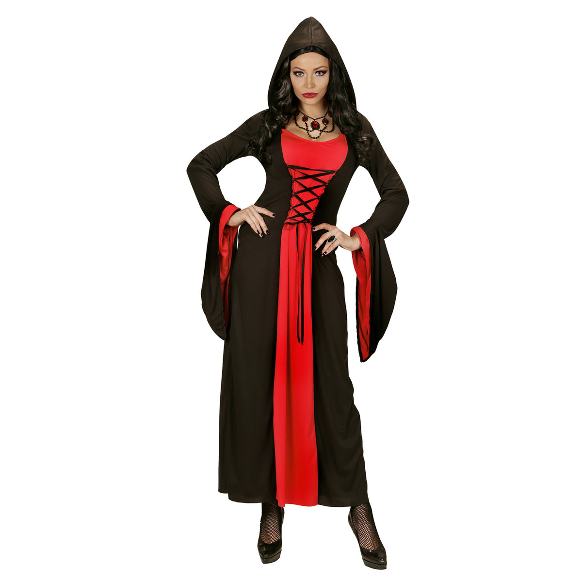 "GOTHIC LADY" (Kleid mit Kapuze)