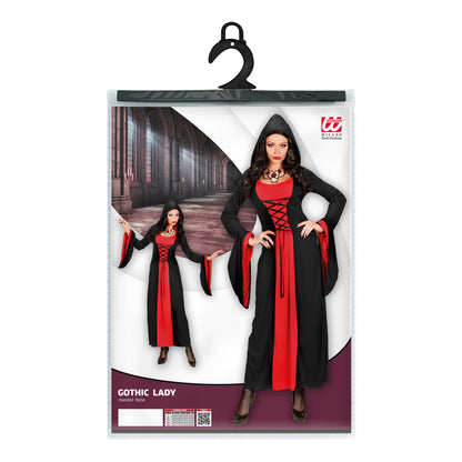 "GOTHIC LADY" (Kleid mit Kapuze)