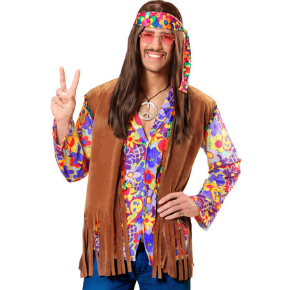 "HIPPIE" (Weste mit Stirnband)