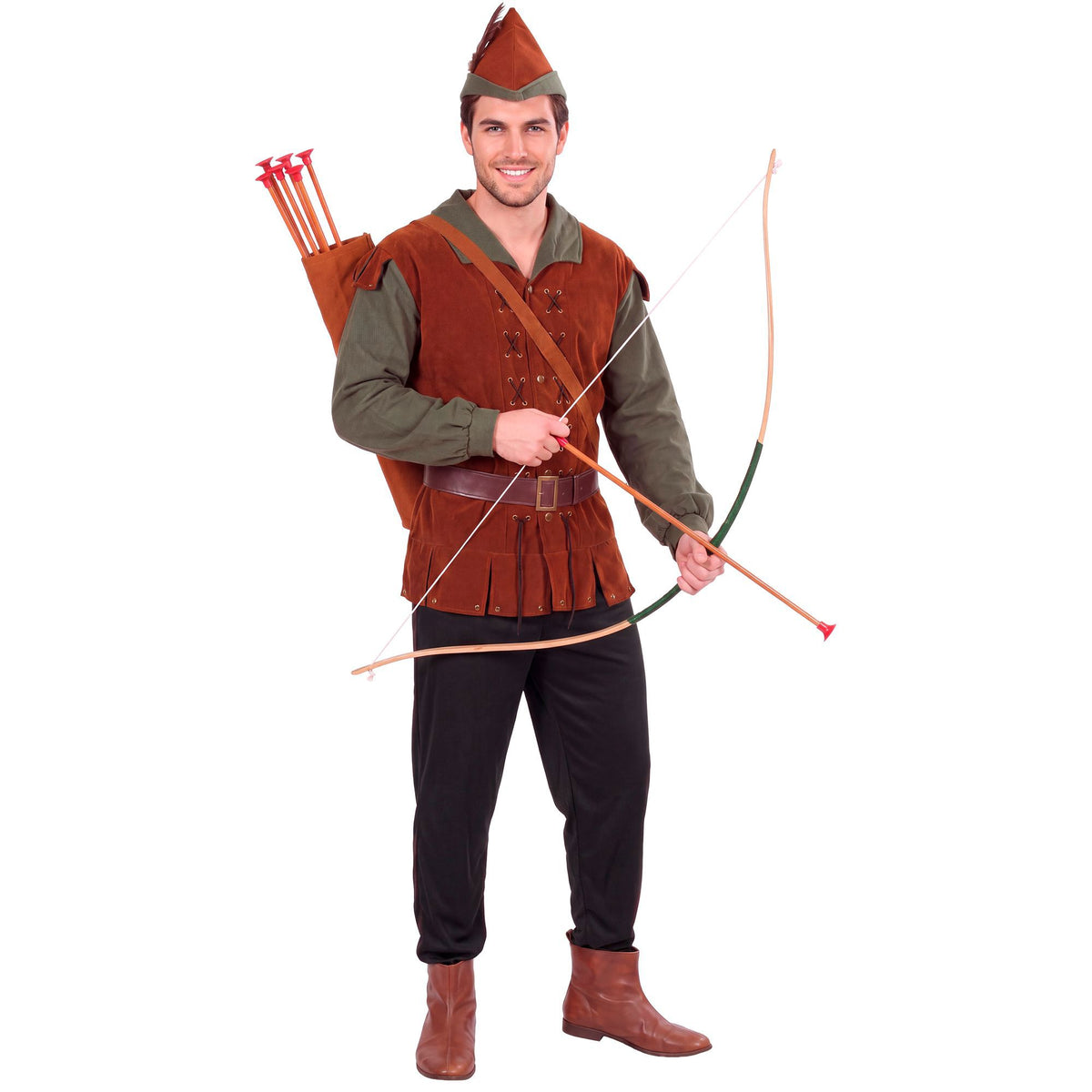 Widmann Kostümoberteil Robin of Sherwood Kostümset für Erwachsene
