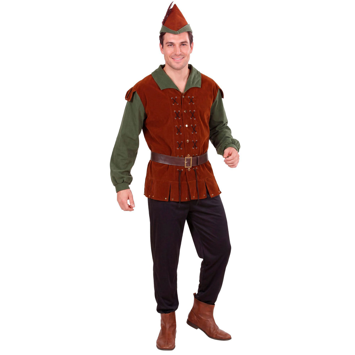 Widmann Kostümoberteil Robin of Sherwood Kostümset für Erwachsene