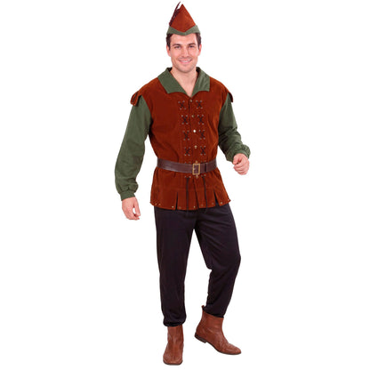 Widmann Kostümoberteil Robin of Sherwood Kostümset für Erwachsene
