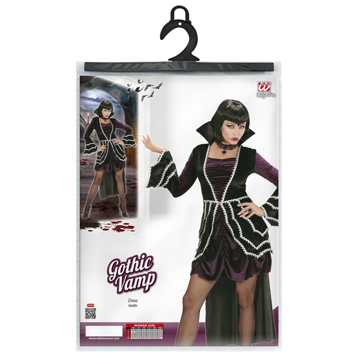 "GOTH VAMPIRIN" (Kleid)