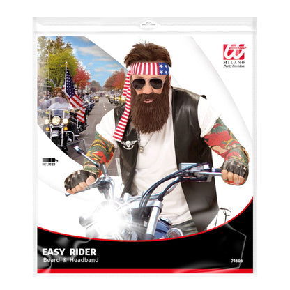 "EASY RIDER" (Haarband & Bart)