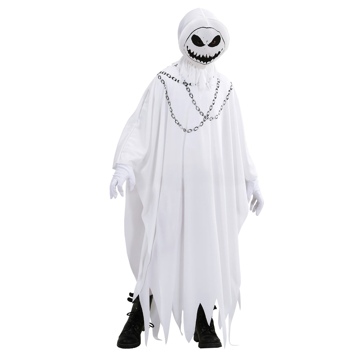 "BÖSARTIGER GEIST" (Umhang, Maske mit Kapuze)