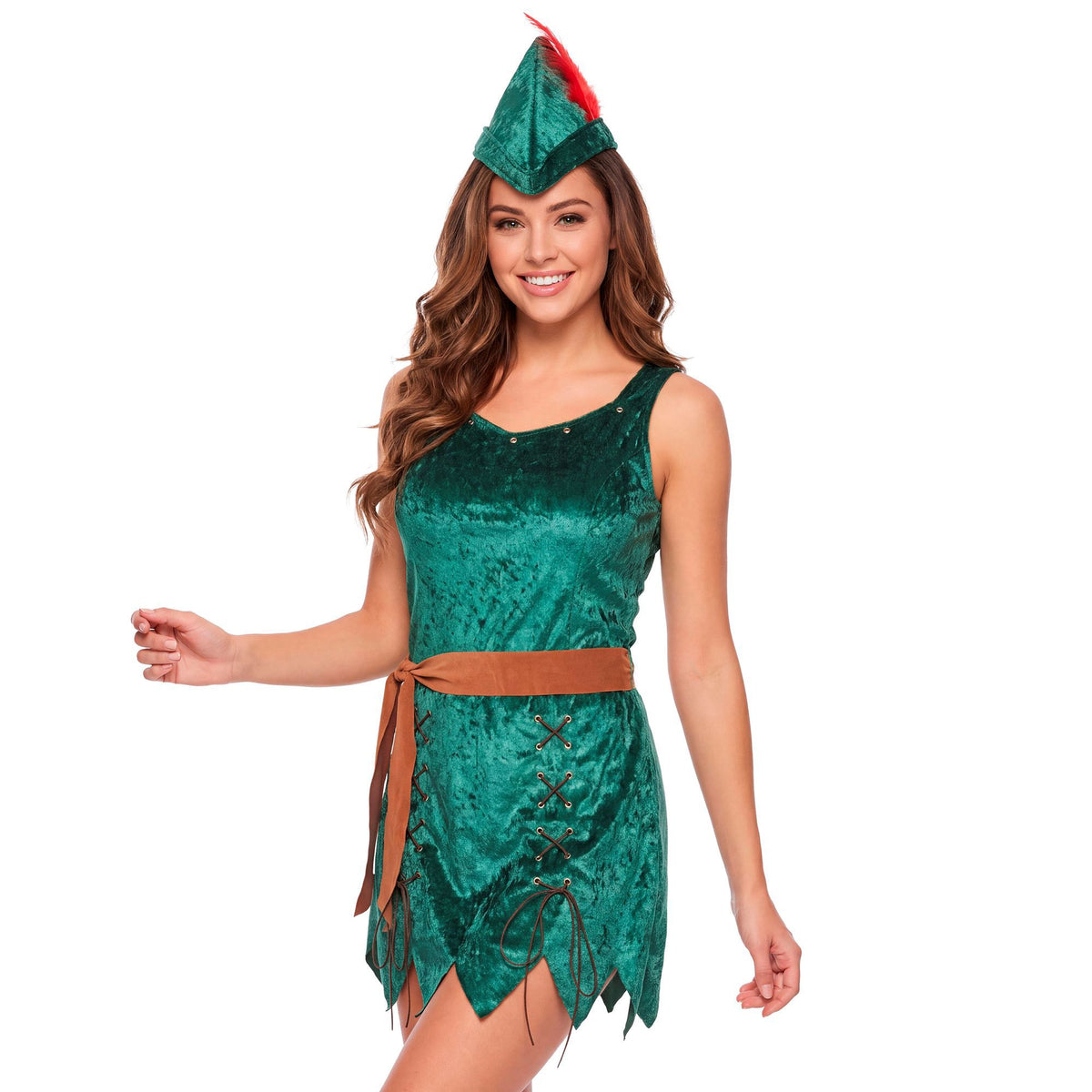"ROBIN OF SHERWOOD GIRL" (Kleid, Gürtel, Hut)